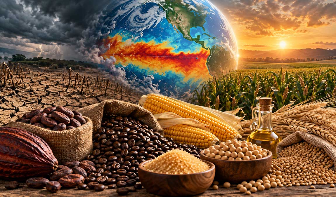 El Niño and Agricultural ETCs: Cocoa, Coffee and Wheat